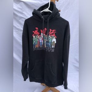 Primitive x Naruto Leaf Village Hoodie L